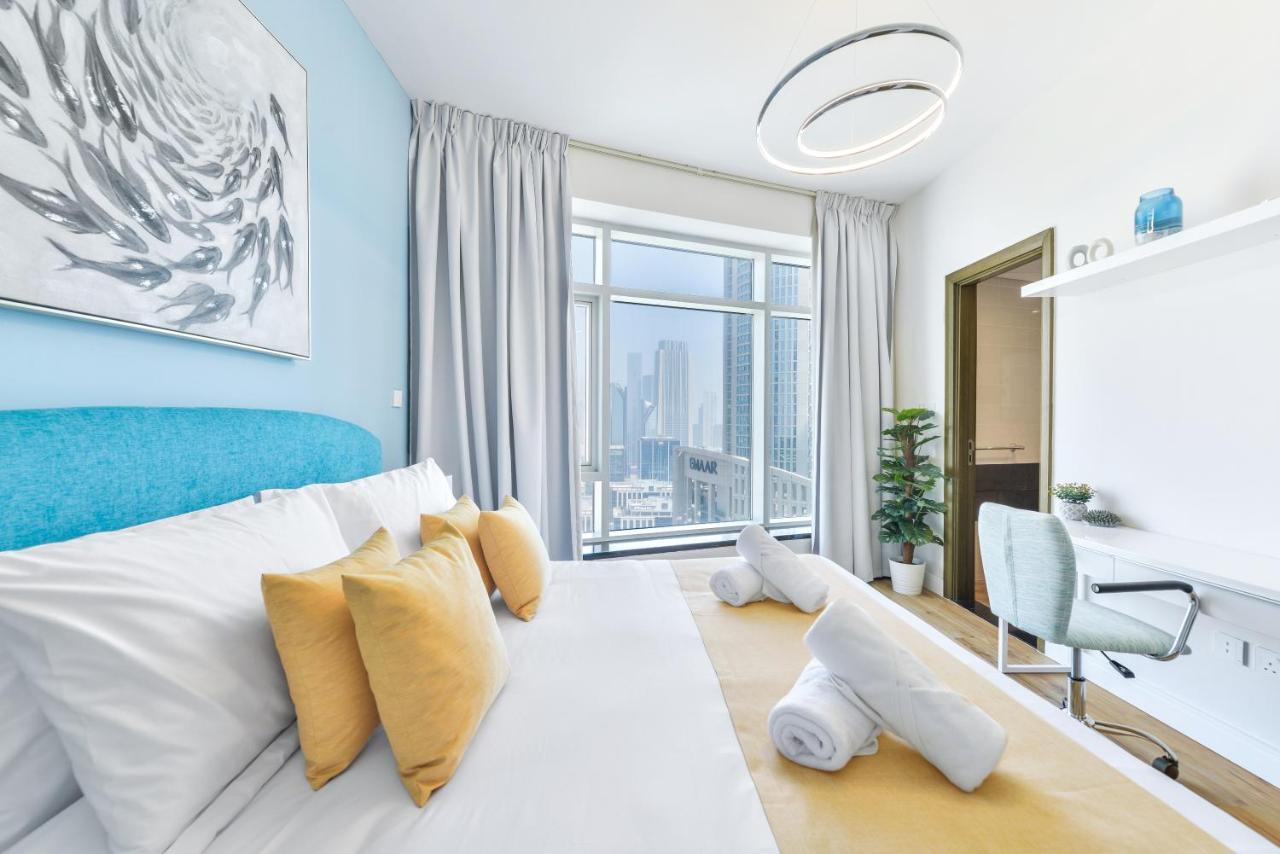 Lofts - Downtown Luxury - 5 Min Walk To Dubai Fountain! Apartment Ngoại thất bức ảnh