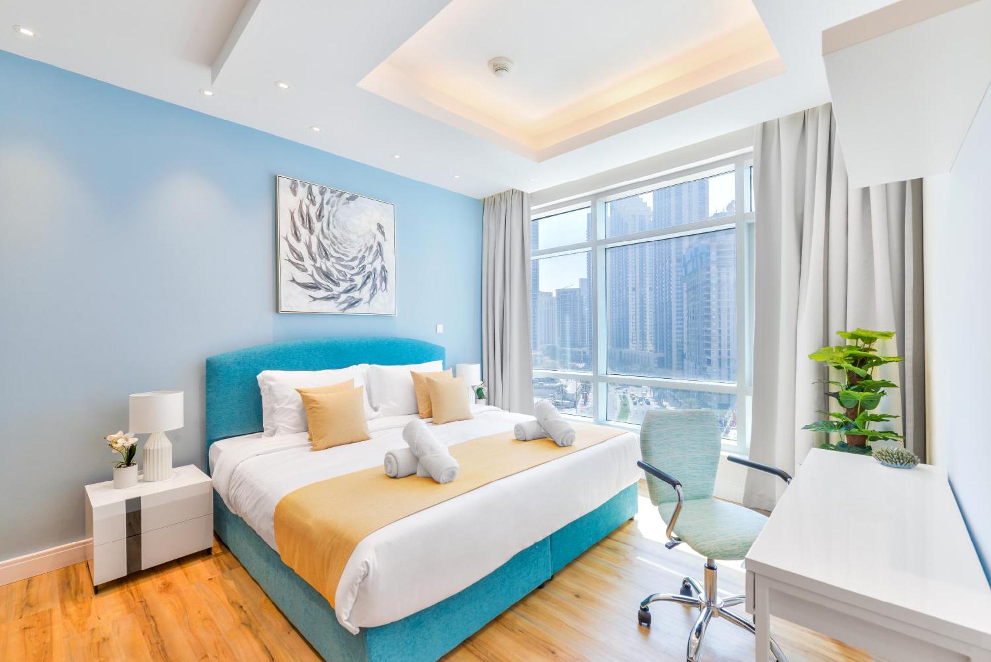 Lofts - Downtown Luxury - 5 Min Walk To Dubai Fountain! Apartment Ngoại thất bức ảnh
